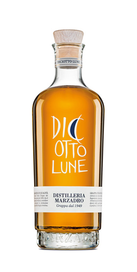 Diciotto Lune, Grappa Stravecchia 0,70 l., Distilleria Marzadro