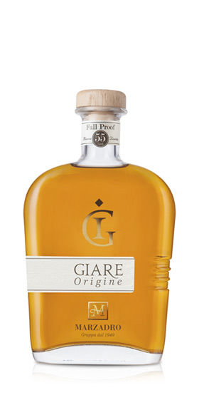 Giare Origine, Grappa "Full Proof", 0,70L, Distilleria Marzadro