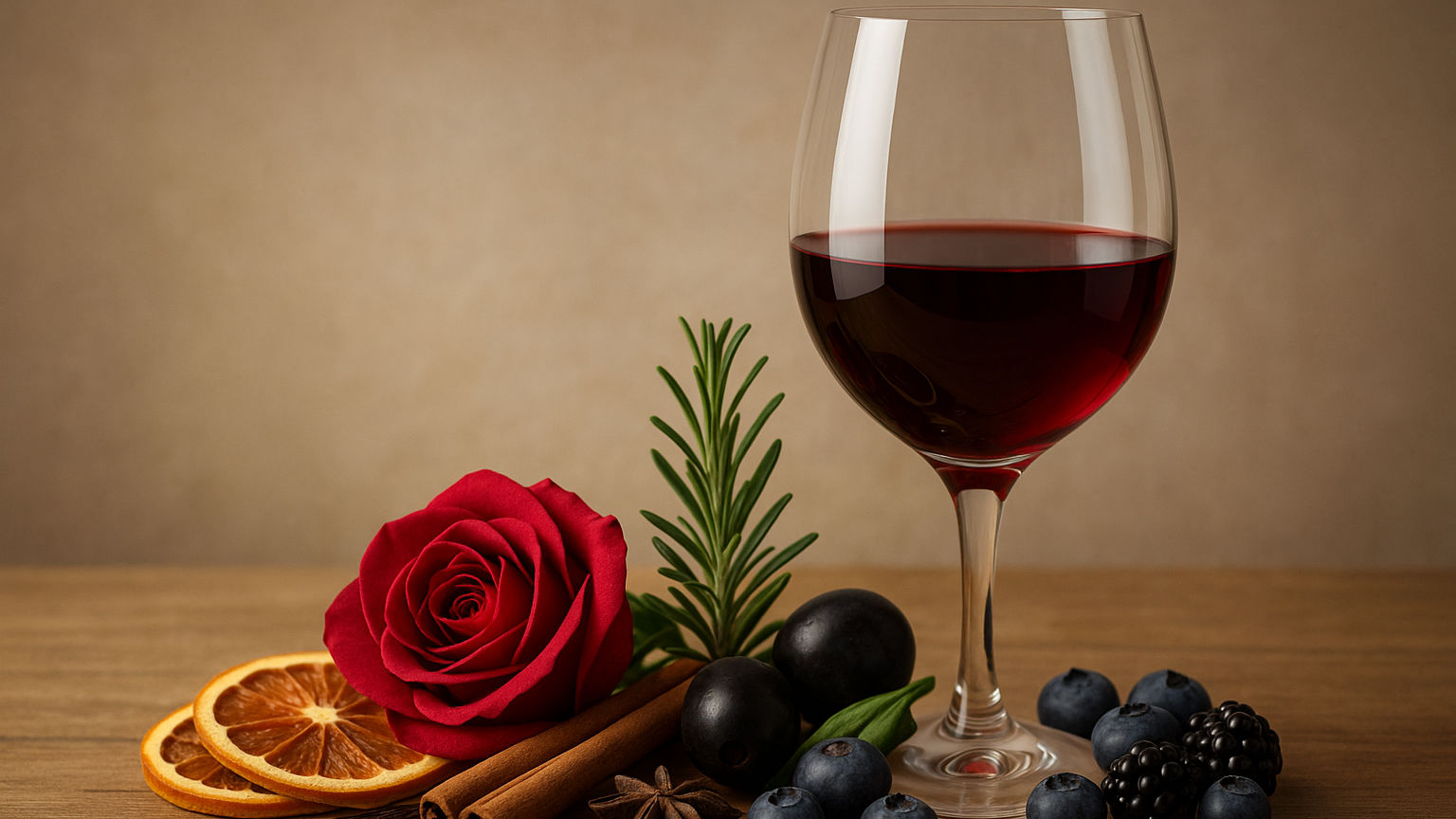 Aromen des Buio 2023 – Schwarzkirsche, Brombeere, Pflaume, mediterrane Kräuter, Lakritz