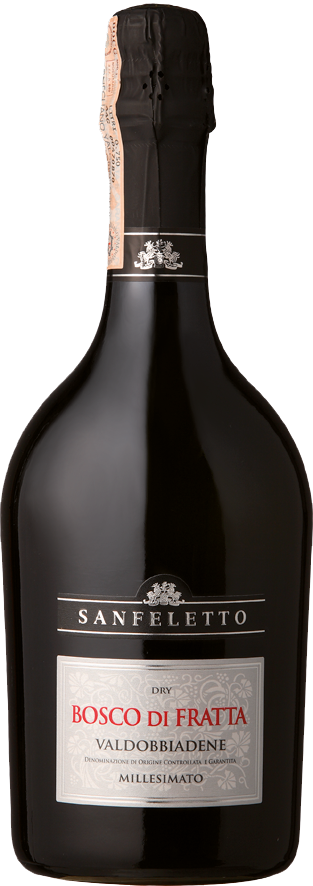 Bosco di Fratta Valdobbiadene, Prosecco Superiore DOCG Dry Millesimato 2021, Sanfeletto