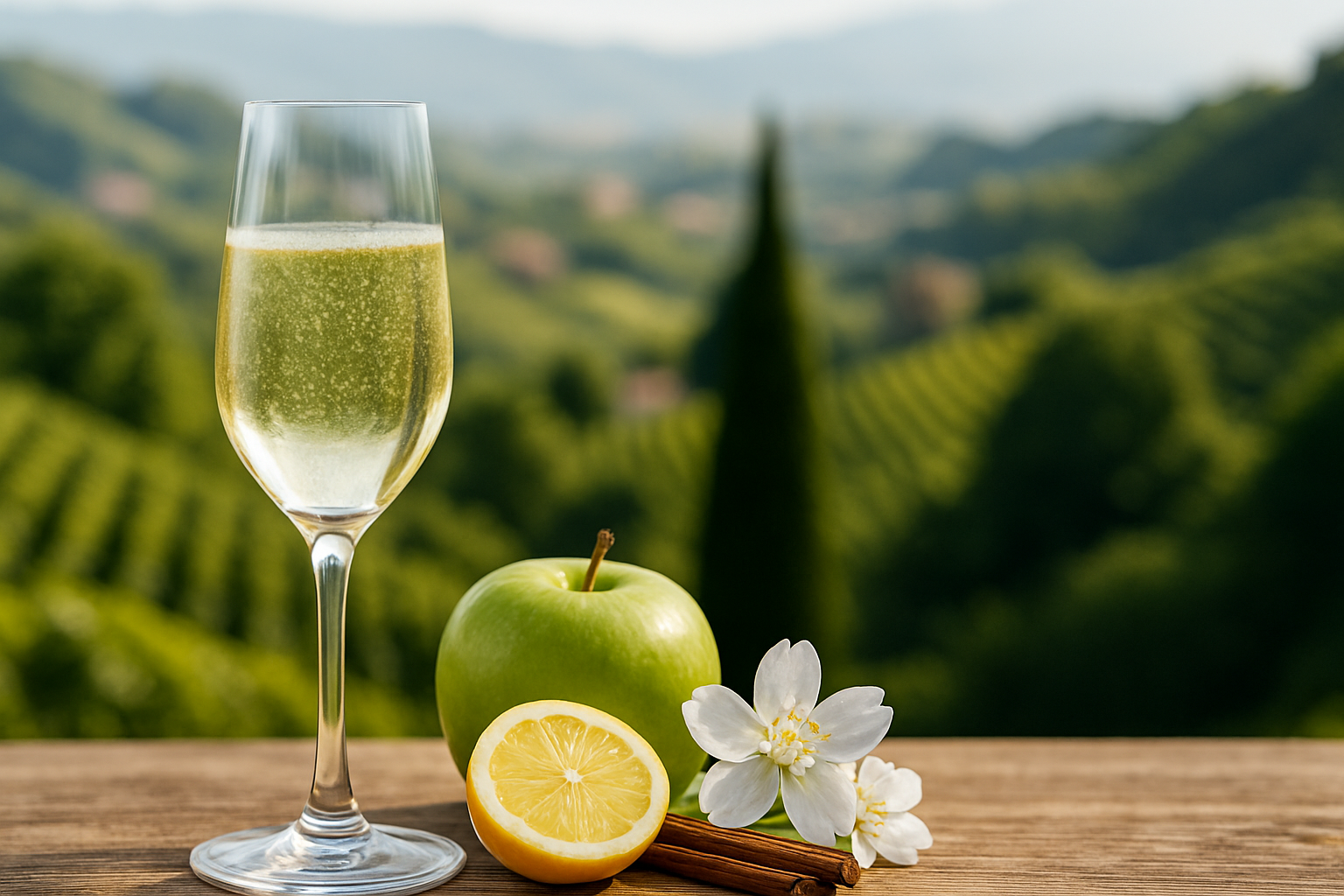 Aromen des Prosecco Bepin de Eto