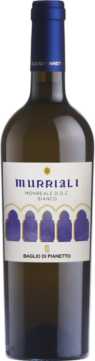 "Murriali" Monreale DOC Bianco (Bio) 2021,  Baglio di Pianetto