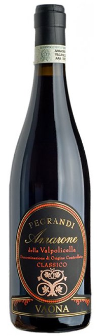 "Pegrandi" Amarone della Valpolicella DOC Classico 2018, Vaona